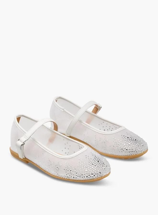 Celeste Girls Hook & Loop Ballerina Shoes Ramadan Collection